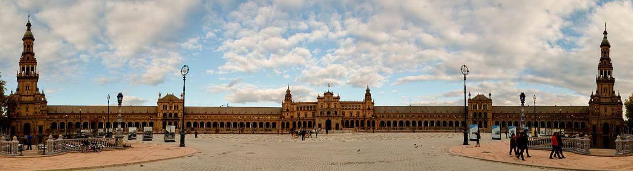 Las Cruzadas Melia-Plaza De Espana Seville Luaran gambar